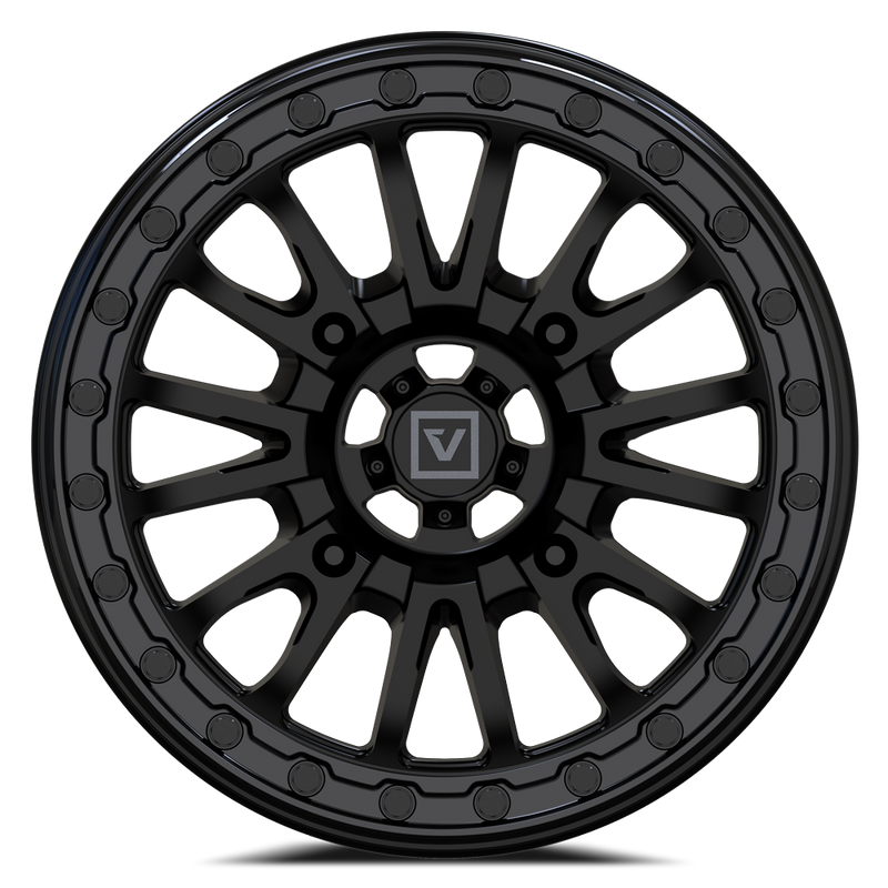 Load image into Gallery viewer, V16 BEADLOCK 15X8 -12MM 4X156 SATIN BLACK
