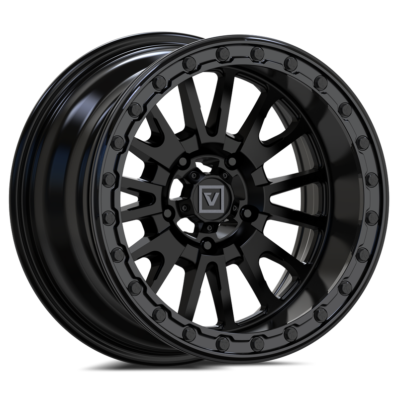 Load image into Gallery viewer, V16 BEADLOCK 15X8 -12MM 5X114.3 SATIN BLACK