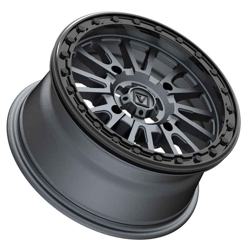 Load image into Gallery viewer, V16 BEADLOCK 15X7 +35MM 4X156 SATIN GUNMETAL