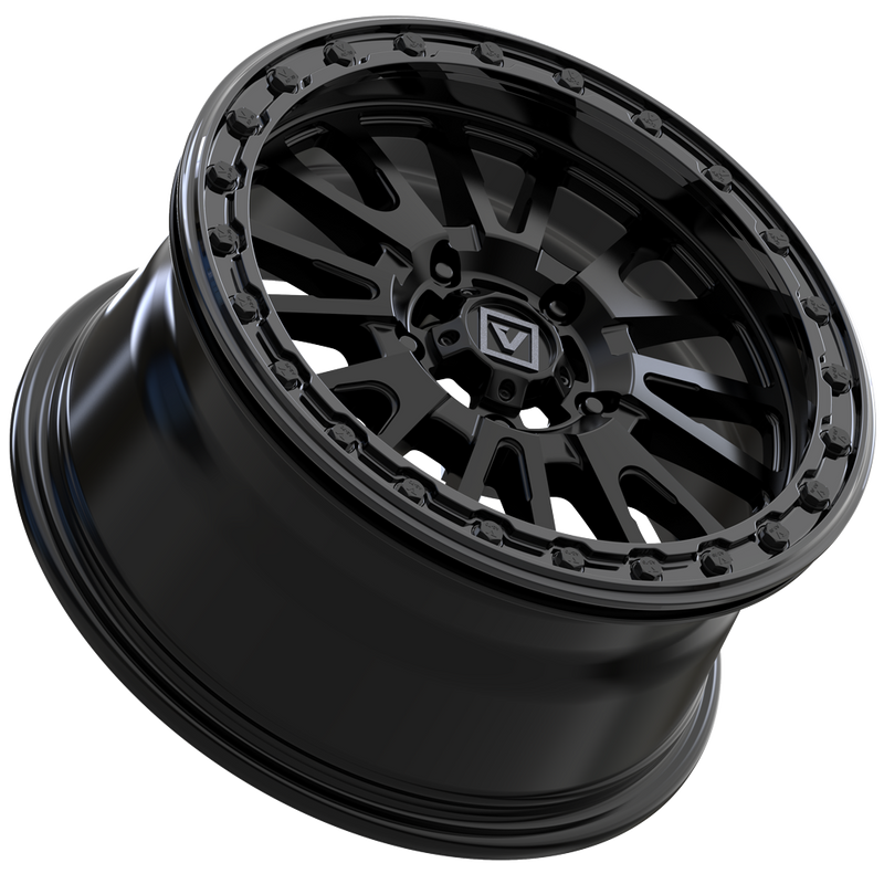 Load image into Gallery viewer, V16 BEADLOCK 15X7 +35MM 5X114.3 SATIN BLACK