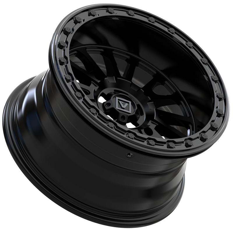 Load image into Gallery viewer, V16 BEADLOCK 15X8 -12MM 4X137 SATIN BLACK