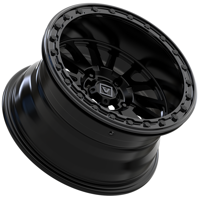 Load image into Gallery viewer, V16 BEADLOCK 15X8 -12MM 5X114.3 SATIN BLACK