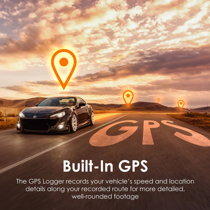 Load image into Gallery viewer, Rexing V1P SE 4K Dual Channel Car Dash Cam w/ GPS, Wi-Fi & Bonus CPL Filters