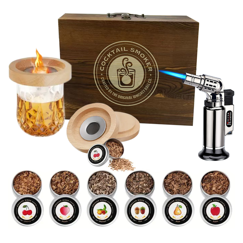 Load image into Gallery viewer, Whiskey Smoker Cocktail Kit