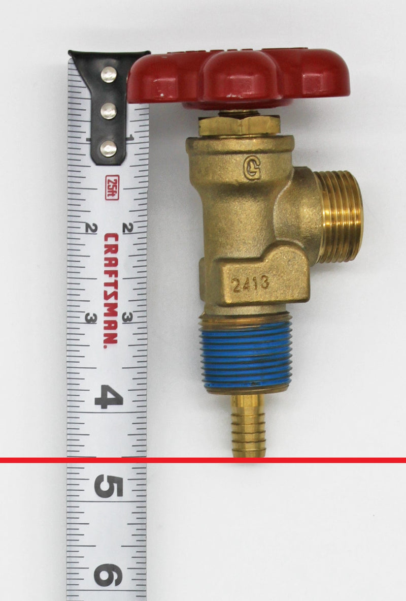 Load image into Gallery viewer, Flame King 239lb and 420lb Refrigerant Tank Liquid Valve