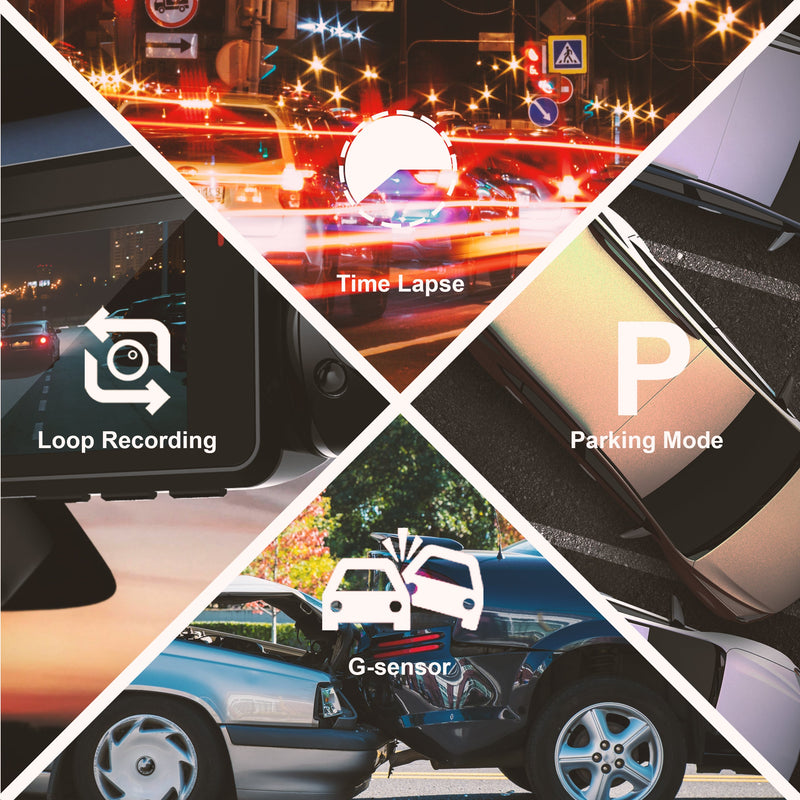 Load image into Gallery viewer, Rexing V3C Dual Camera Front and Inside Cabin Full HD 1080p Dash Cam with WiFi