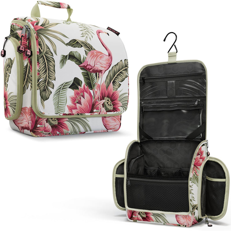 Load image into Gallery viewer, Hanging Travel Toiletry Bag