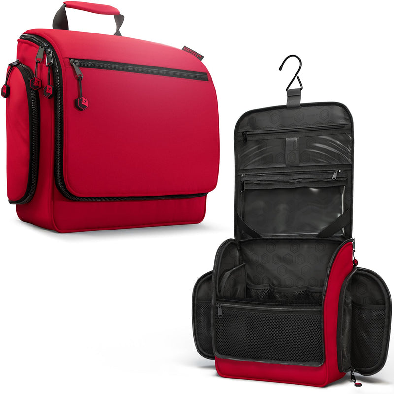 Load image into Gallery viewer, Hanging Travel Toiletry Bag