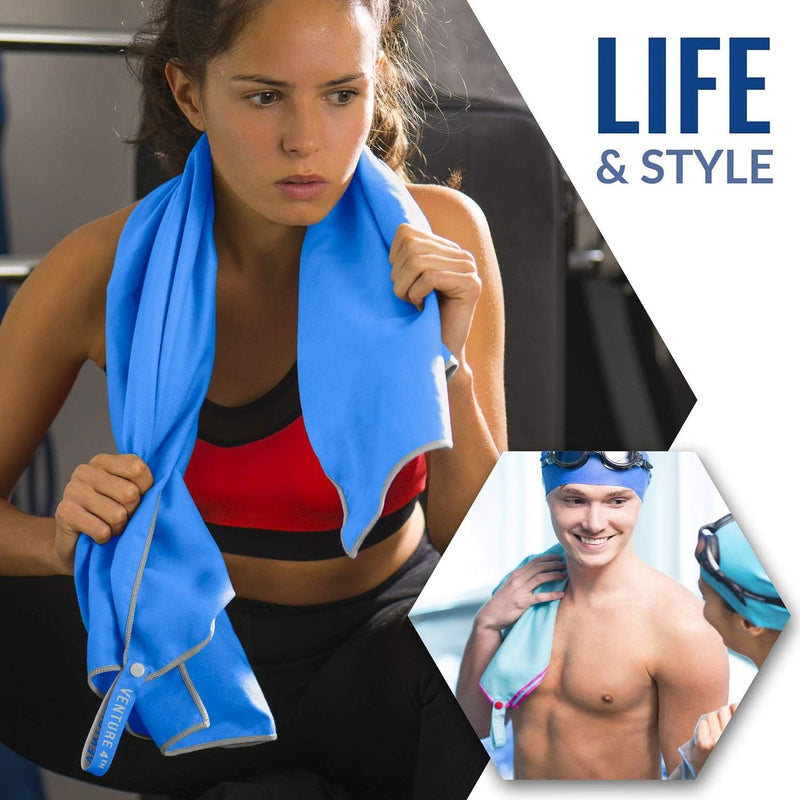 Load image into Gallery viewer, VENTURE 4TH Quick Dry Microfiber Towel