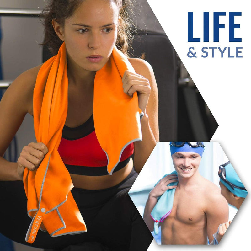Load image into Gallery viewer, VENTURE 4TH Quick Dry Microfiber Towel