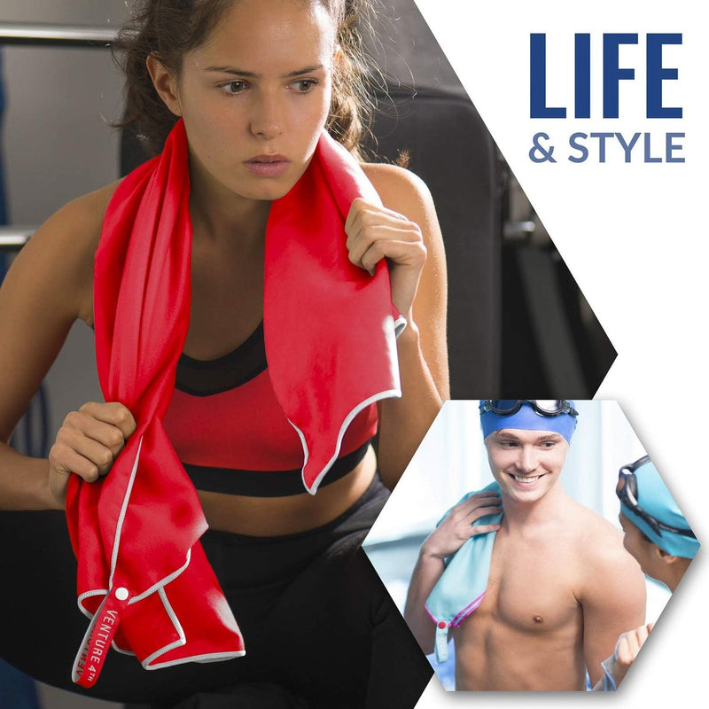 Load image into Gallery viewer, VENTURE 4TH Quick Dry Microfiber Towel