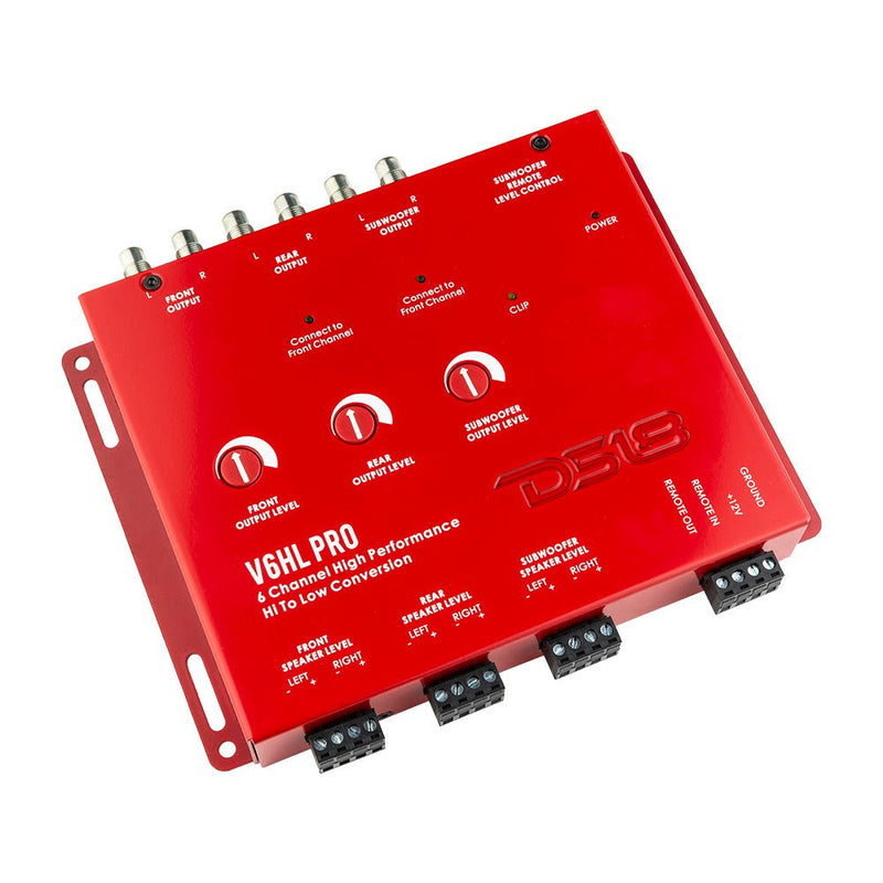 Load image into Gallery viewer, Hi/Lo Converter 6-Channel with 12 Volt Trigger Output (Remote out)