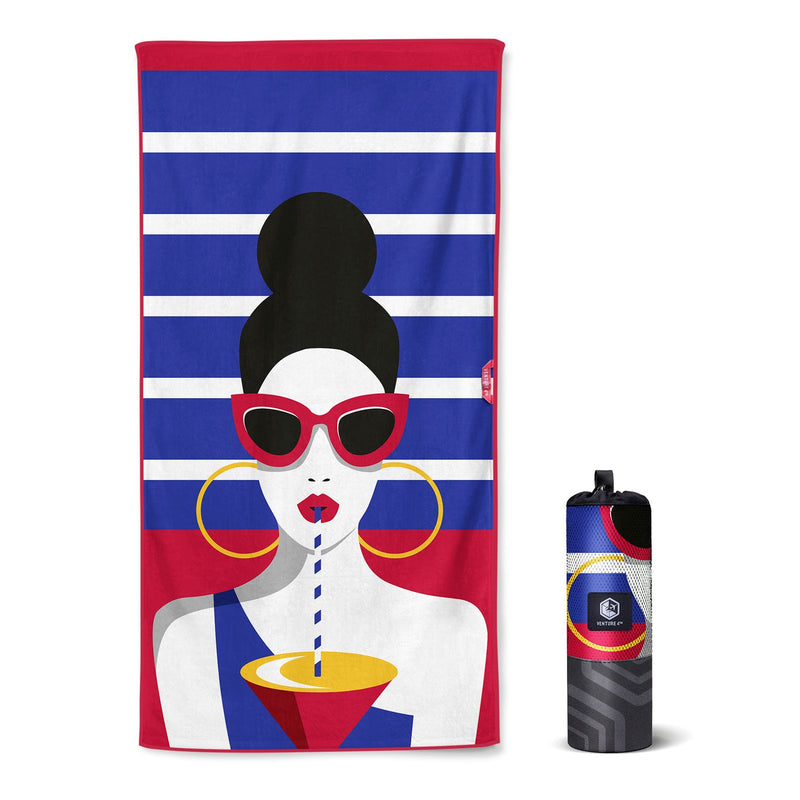 Load image into Gallery viewer, Microfiber Beach Towel