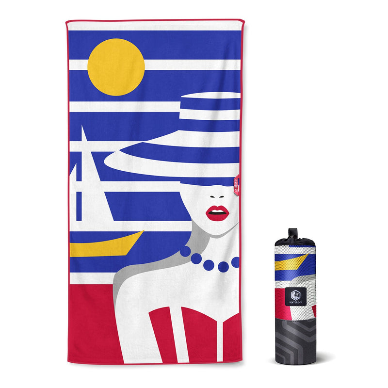 Load image into Gallery viewer, Microfiber Beach Towel