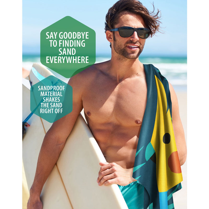 Load image into Gallery viewer, Microfiber Beach Towel