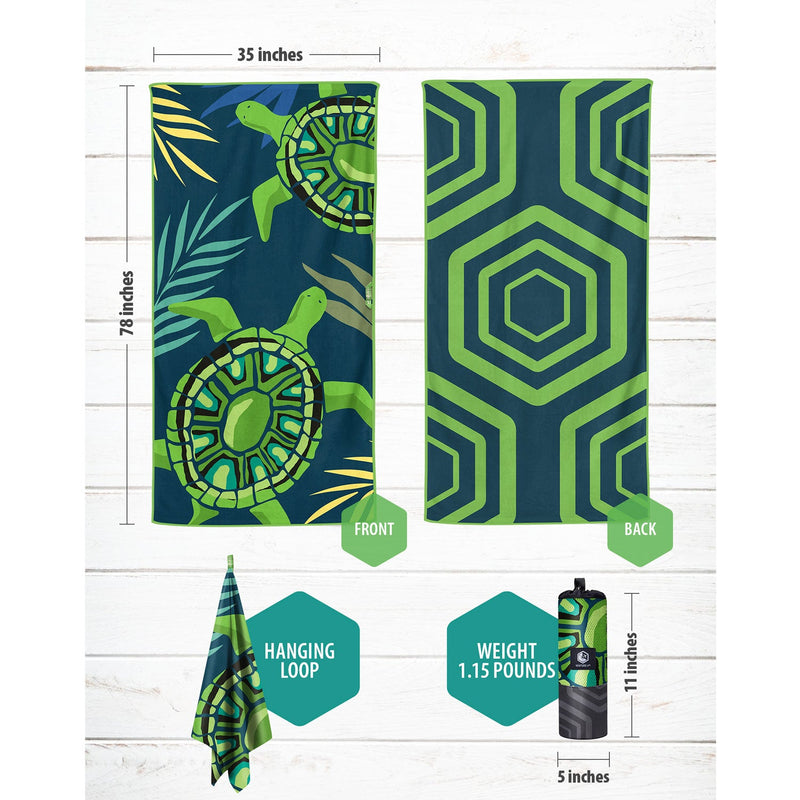 Load image into Gallery viewer, Microfiber Beach Towel