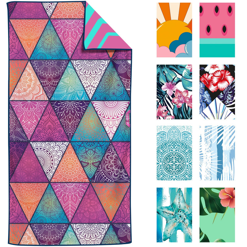 Load image into Gallery viewer, Microfiber Beach Towel