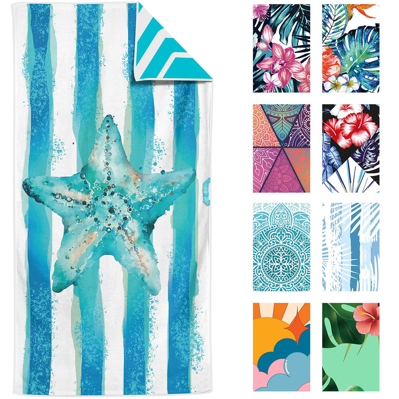 Load image into Gallery viewer, Microfiber Beach Towel
