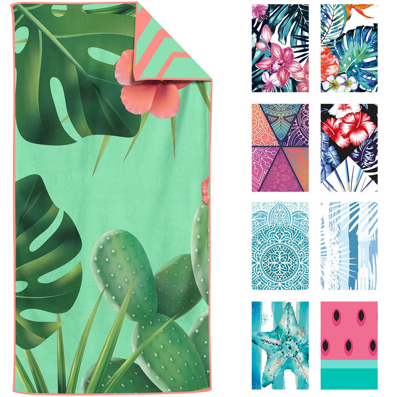 Load image into Gallery viewer, Microfiber Beach Towel