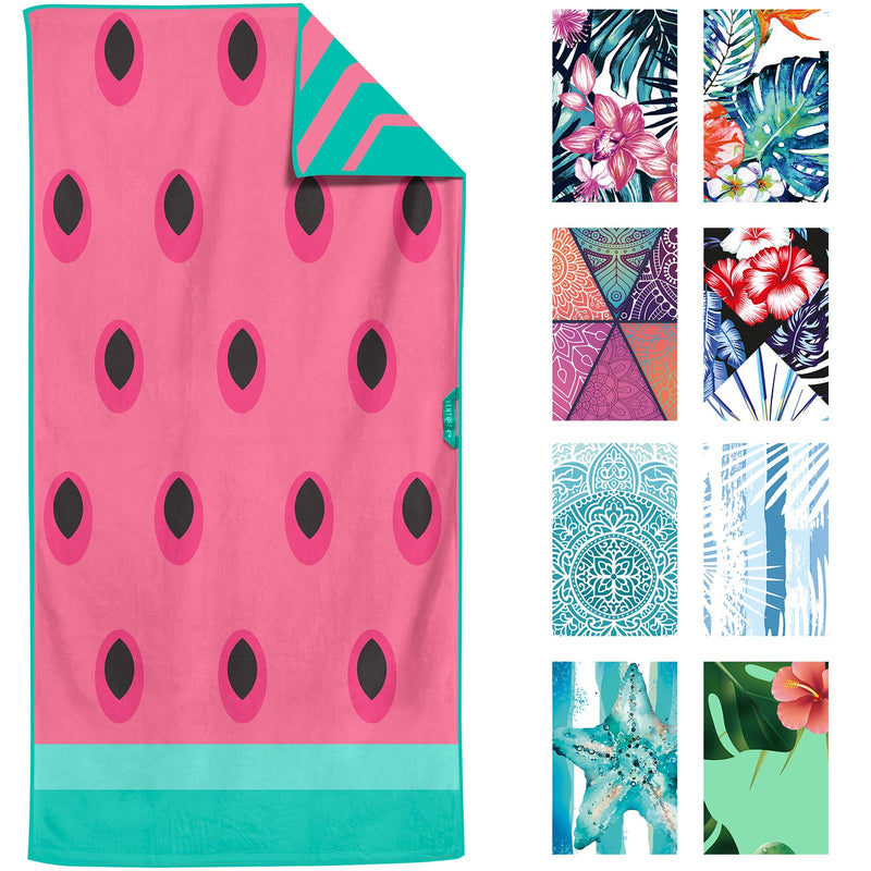 Load image into Gallery viewer, Microfiber Beach Towel