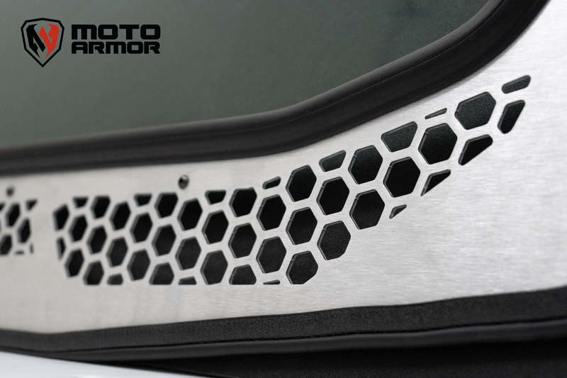 Load image into Gallery viewer, Moto Armor VOODOO KRX Full Glass Windshield