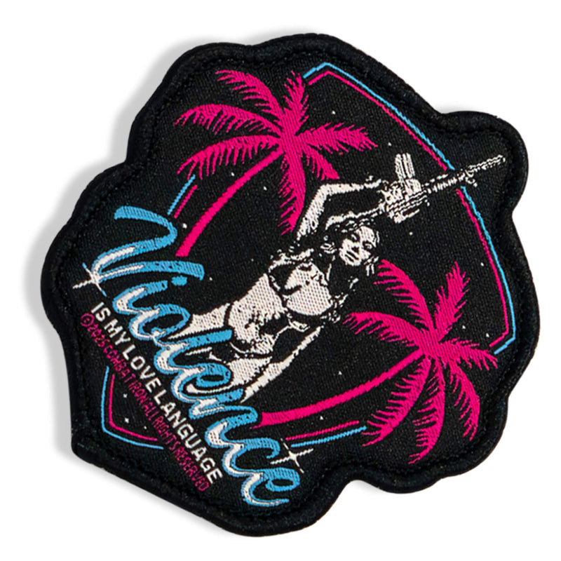 Load image into Gallery viewer, Violence Is My Love Language Velcro Patch