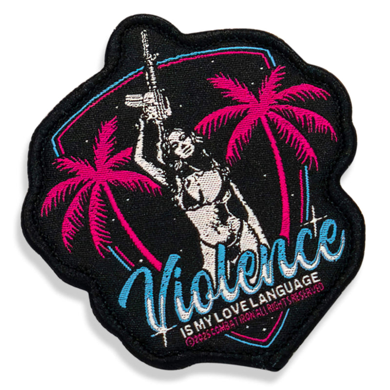 Load image into Gallery viewer, Violence Is My Love Language Velcro Patch
