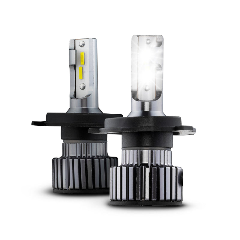 Load image into Gallery viewer, VISION H4 High/Low CSP LED Conversion Kit 6500K White 8000/5000 Lumens 50/30 Watts