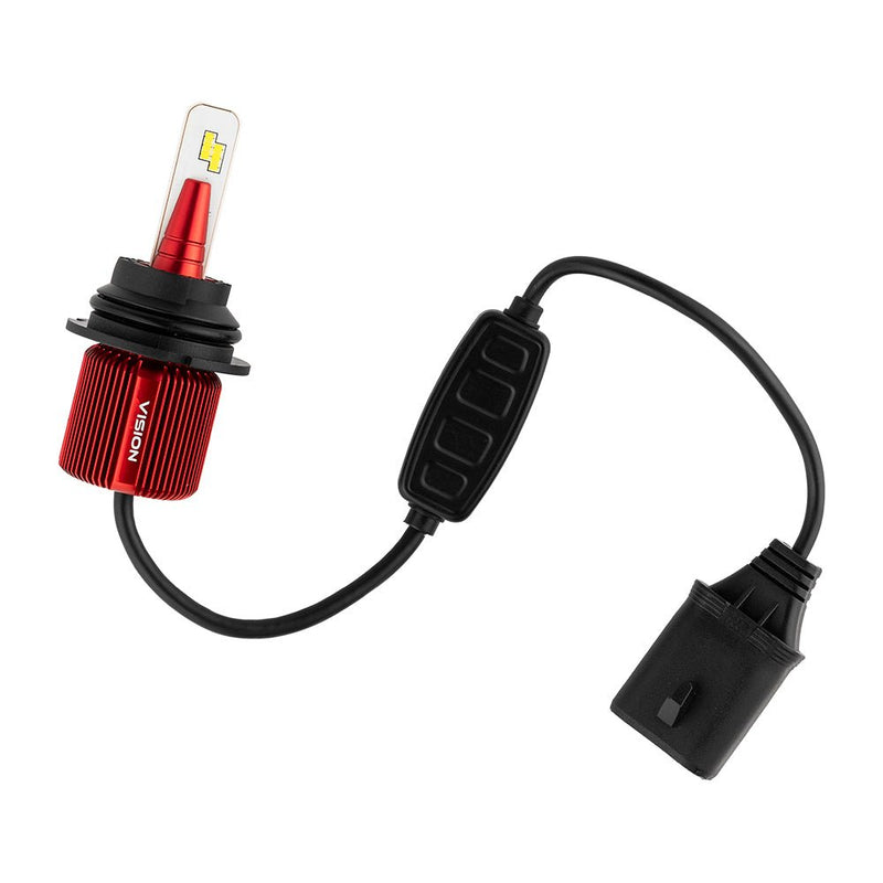 Load image into Gallery viewer, VISION 9007 High/Low CSP LED Conversion Kit 6500K White 8000/5000 Lumens 50/30 Watts