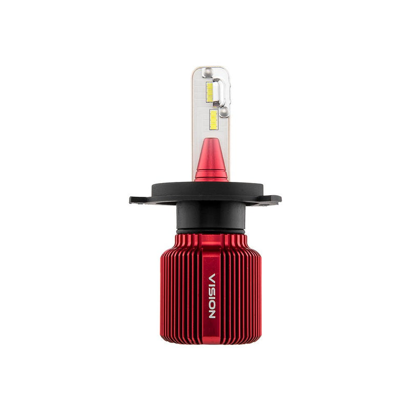 Load image into Gallery viewer, VISION H4 High/Low CSP LED Conversion Kit 6500K White 8000/5000 Lumens 50/30 Watts