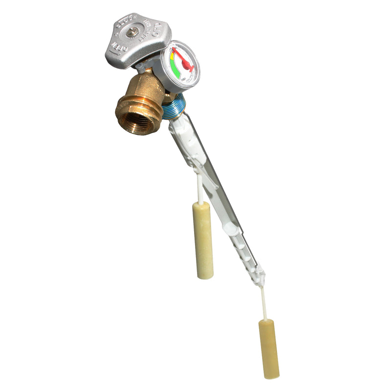 Load image into Gallery viewer, Flame King 30lb OPD Service Valve with Float Gauge