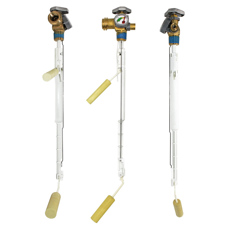 Load image into Gallery viewer, Flame King 30lb OPD Service Valve with Float Gauge