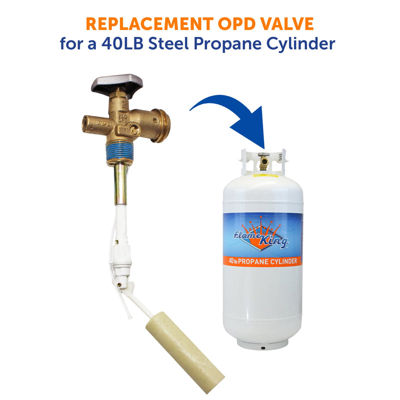 Load image into Gallery viewer, Flame King 40lb OPD Valve