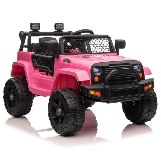 Electric Kids Ride On Car Truck with Remote Control, Music and 3 Speeds