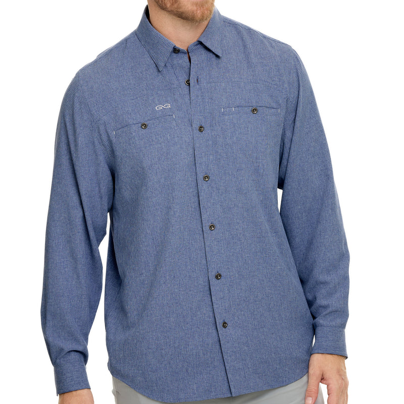 Load image into Gallery viewer, Indigo Maverick Shirt | Long Sleeve