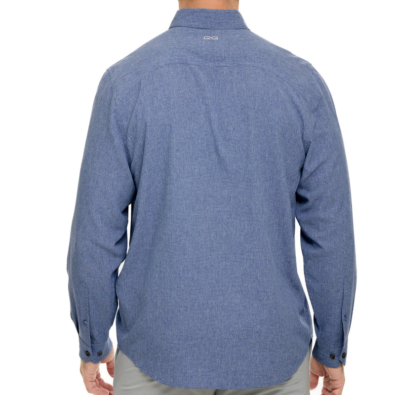 Load image into Gallery viewer, Indigo Maverick Shirt | Long Sleeve
