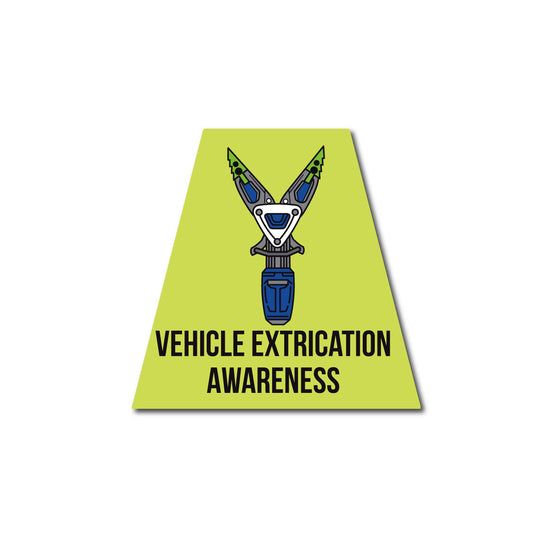 VEHICLE EXTRICATION AWARENESS REFLECTIVE HELMET (TET) TETRAHEDRON