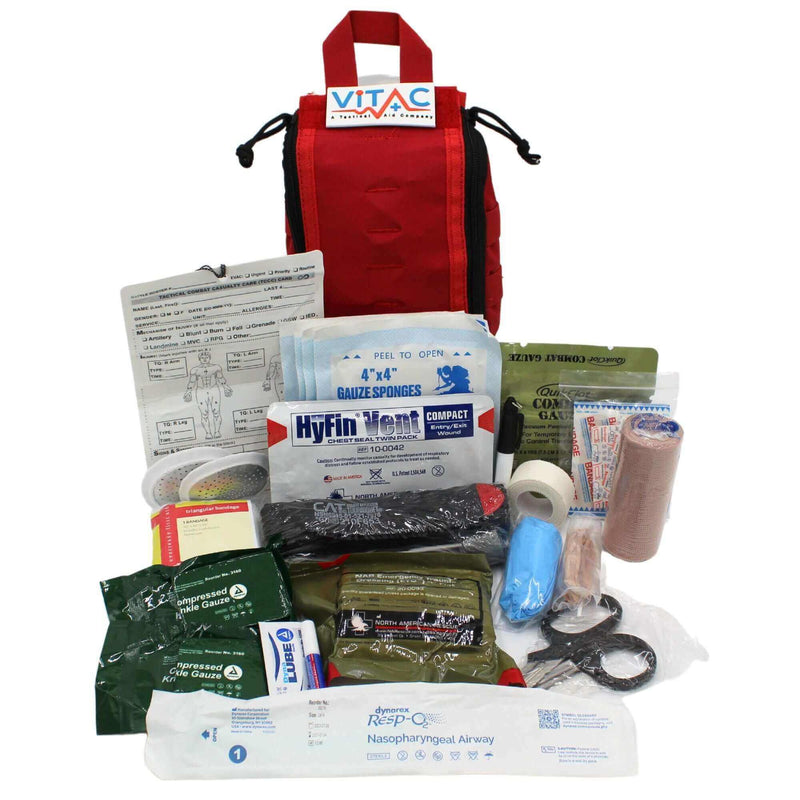 Load image into Gallery viewer, Tactical Individual First Aid Kit (IFAK) – TCCC Compliant Trauma Kit