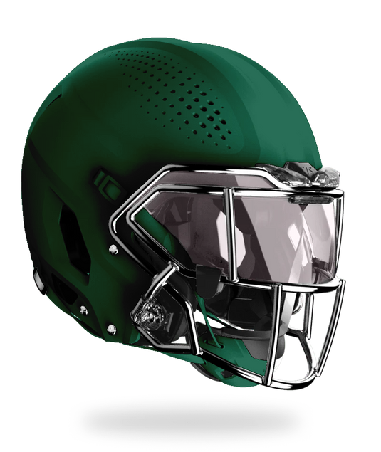 Vicis Zero2 Elite Youth Football Helmet with Titanium Facemask & Oakley Eye Shield- Matte Colors