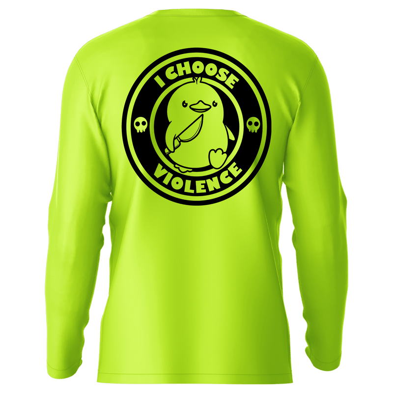 Load image into Gallery viewer, Violence - Hi-Visibility UPF 50 Long Sleeve Sun Shirt