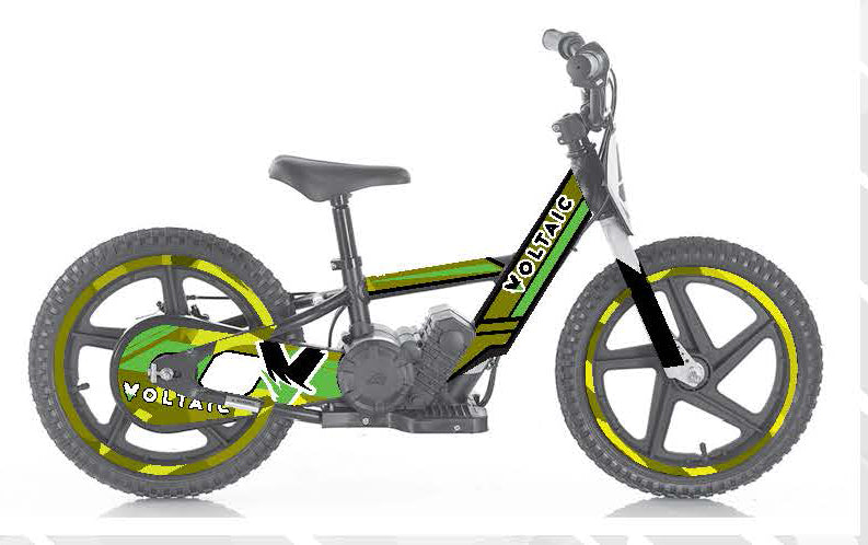 Load image into Gallery viewer, Graphics Kit Camo Yellow Green