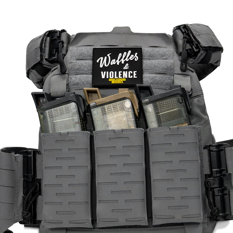 Load image into Gallery viewer, Waffles & Violence PVC Patch