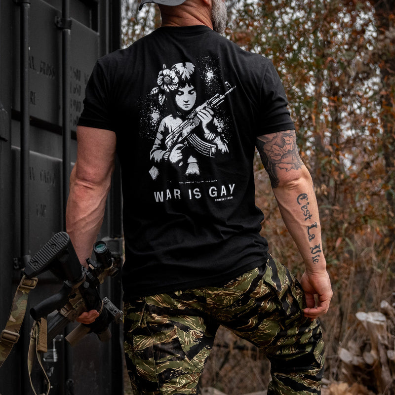 Load image into Gallery viewer, War Is Gay Men's T-Shirt