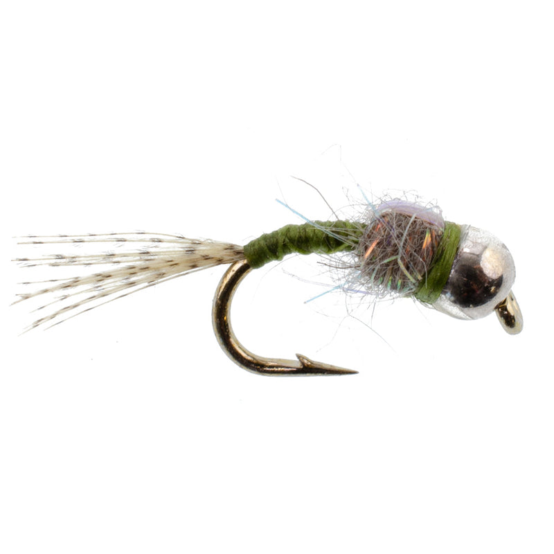 Load image into Gallery viewer, Basics Collection - Bead Head Midge Nymphs 10 Flies Sizes 14-18