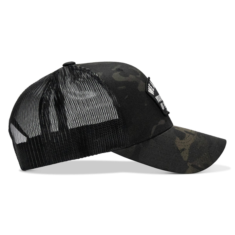 Load image into Gallery viewer, We Are Not Your Kind Of People Patch Snapback Hat