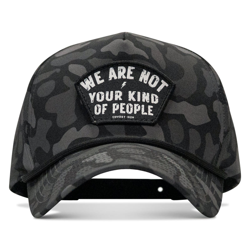 Load image into Gallery viewer, We Are Not Your Kind Of People Patch 5 Pannel Snapback