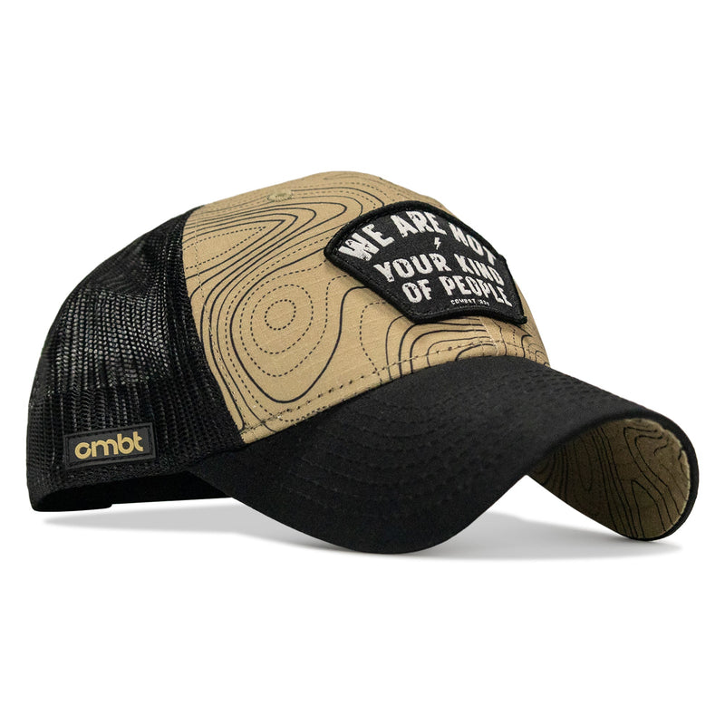 Load image into Gallery viewer, We Are Not Your Kind Of People Patch Original Ripstop Snapback Hat