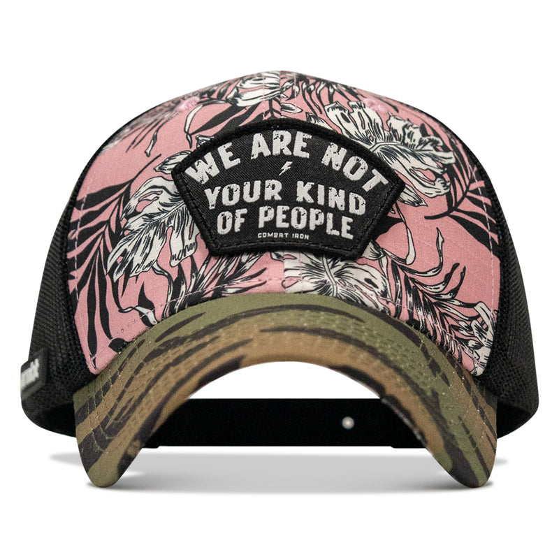 Load image into Gallery viewer, We Are Not Your Kind Of People Patch Original Ripstop Snapback Hat