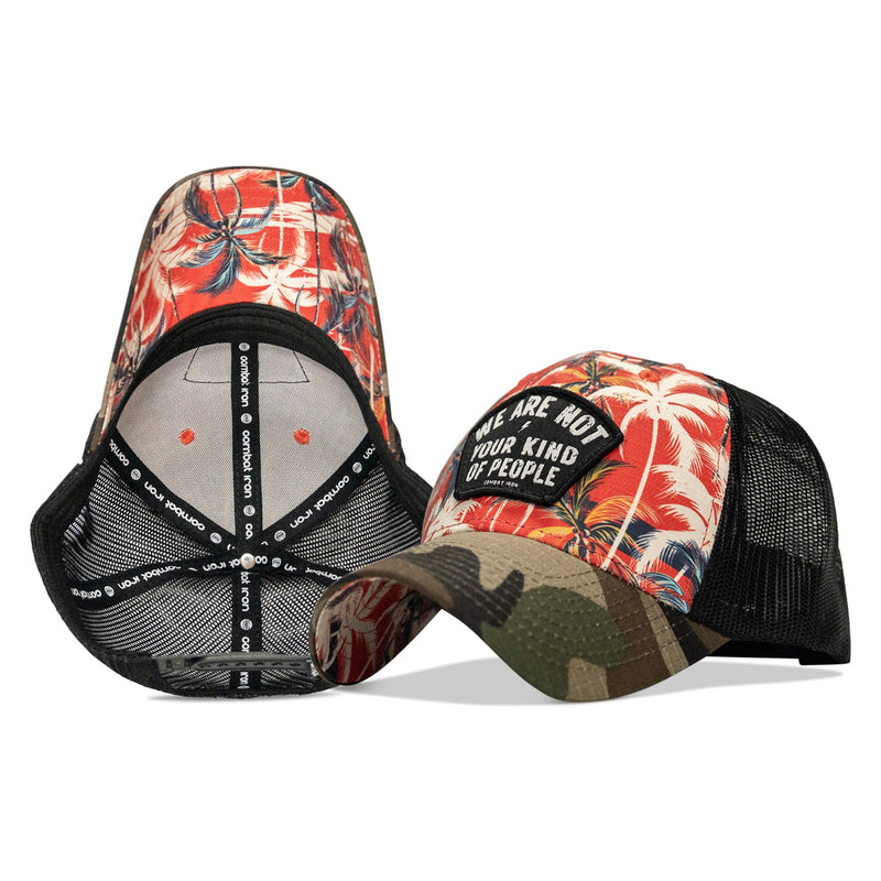 Load image into Gallery viewer, We Are Not Your Kind Of People Patch Original Ripstop Snapback Hat
