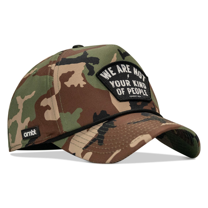Load image into Gallery viewer, We Are Not Your Kind Of People Patch Weekender Snapback